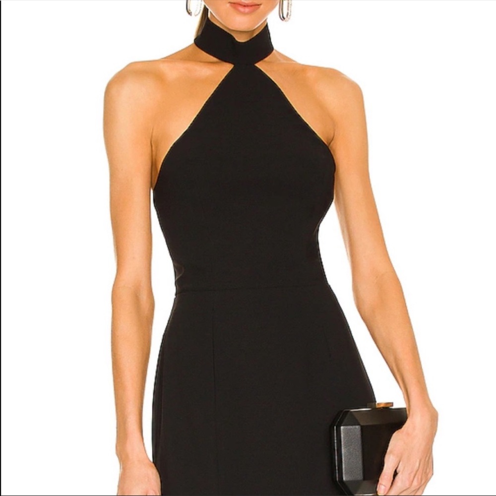 Amanda Uprichard Queen Gown Black